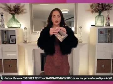 Chaturbate hannahjames710 is Freechat hannahjames710 — #BRITISH #lovense 51tk = Spin my MONSTER Wheel + 15s Lush  |  169tk = Roll the Dice + Ultra High 30s Buzz  GUARANTEED prize! |  888tk = 10min NAKED + Pulse 77s  |