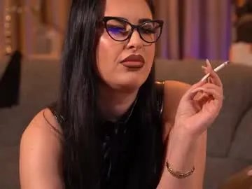 mistresskellykent — Words don't get my attention #mistress #smoke #femdom #findom #fetish #dom #bdsm #goddess #tattoo #strapon #brunette #leather