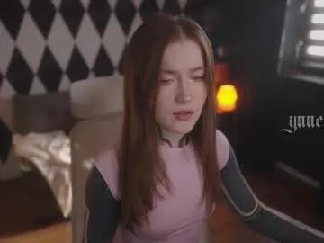 ynnenbrynn —  Hi! lovense is on| /menu on  // GOAL: topless [53 tokens left] #tattoo #redhead #smalltits #twerk #feet