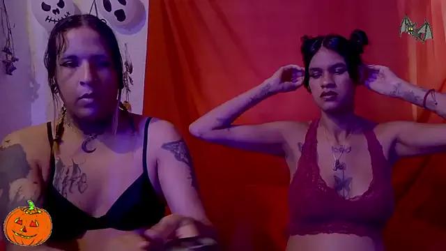 StripChat Couple_Moth666 is Freechat Couple_Moth666 — Happy October girls
